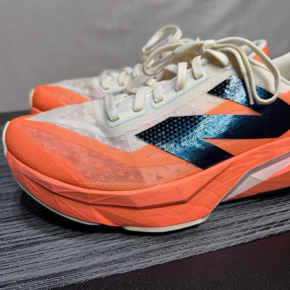 New Balance FuelCell Rebel v4 Shoes - Womens 8.5 - Orange WFCXCC4 Running